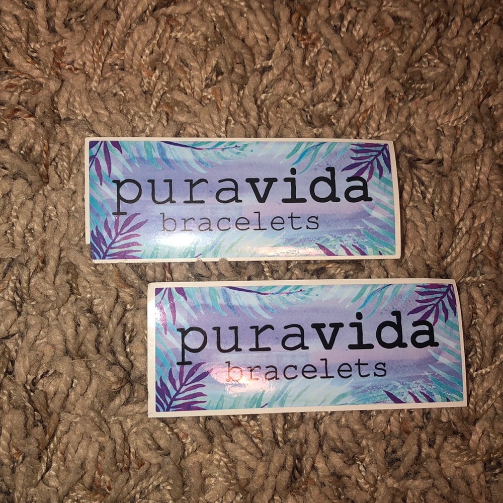 Pura vida stickers